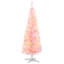 5FT Tall Pre-Lit Slim Artificial Christmas Tree With 110 Warm White LED Lights & 294 Tips