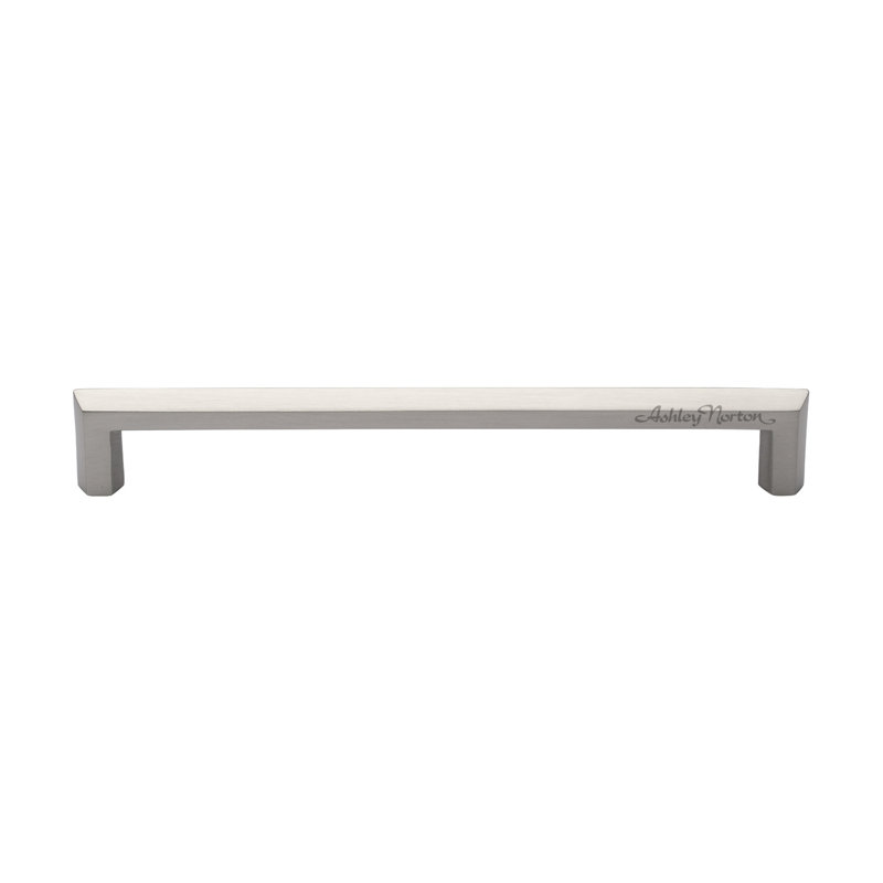 Hex Profile Cabinet Bar Pull, Black, 8"