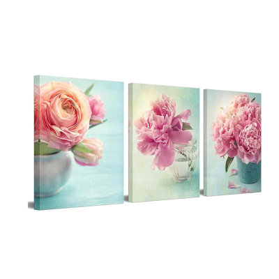 3 Piece Wrapped Canvas Wall Art