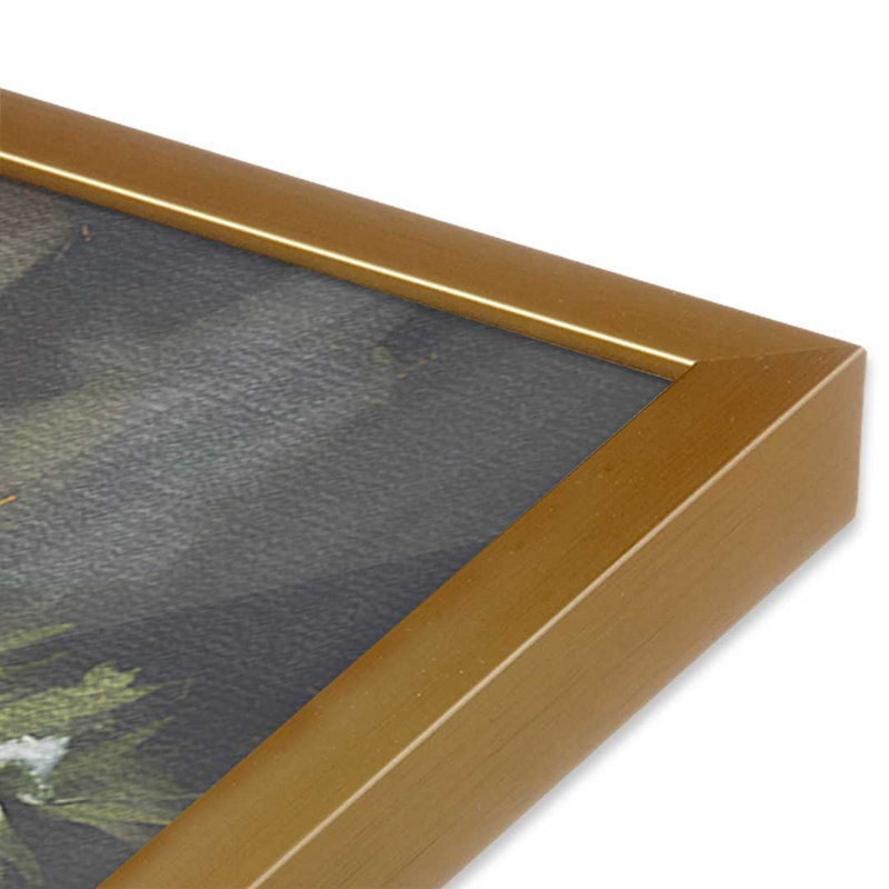 Impression sur toile «Awaiting Santa» par Jo Moulton, H 17,5 po x l 13,5 po, Papier avec cadre ouvert sans passe-partout