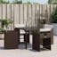 Outdoor Patio Dining Armchair with Cushion-681568797-681568799