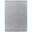 Tapis uni gris clair en polypropylène tissé à la machine-86184013