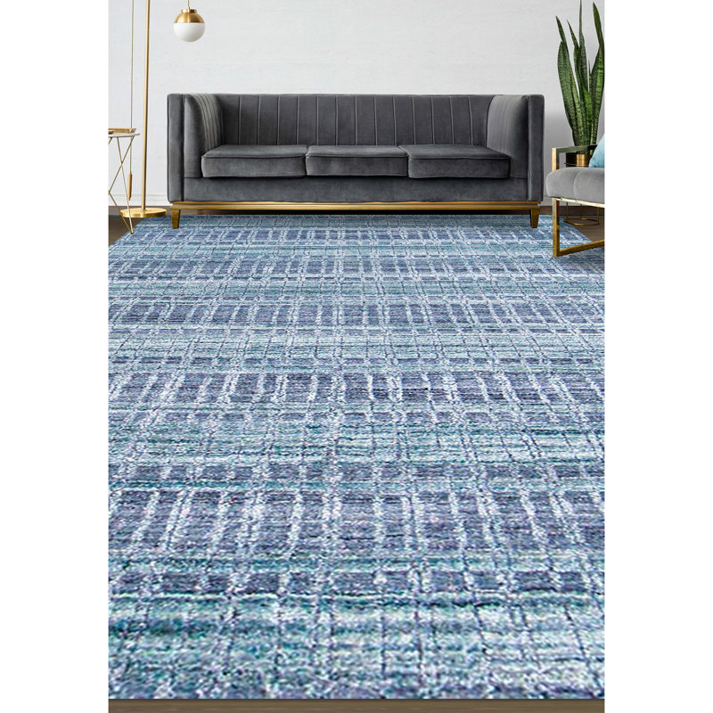 Geometric Area Rug, Rectangle 9'9" x 13'9"