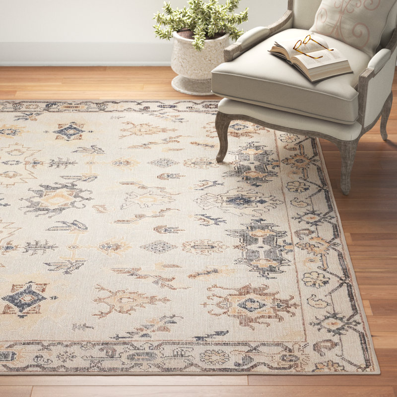 August SpinClean Tribal Machine Washable Area Rug, Rectangle 8' x 10'