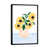 Black Floater Framed