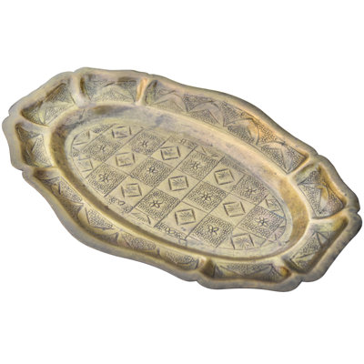 Handmade Brass Decorative Plate
