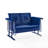Kutcher 48.75'' Wide Straight Metal Loveseat-162864230