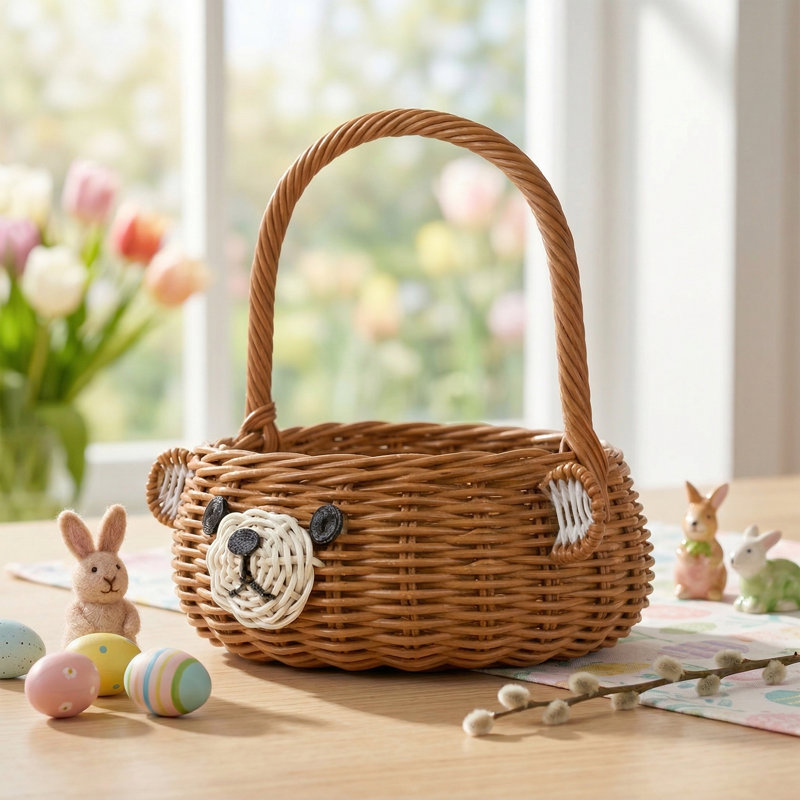 Trinx Wicker Decorative Basket