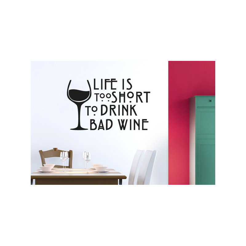 Wall Decal, Medium, Black
