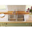 Évier de cuisine à double cuve avec ensemble de drain encastrable L 33 po x l 22 po Lustertone-9253519