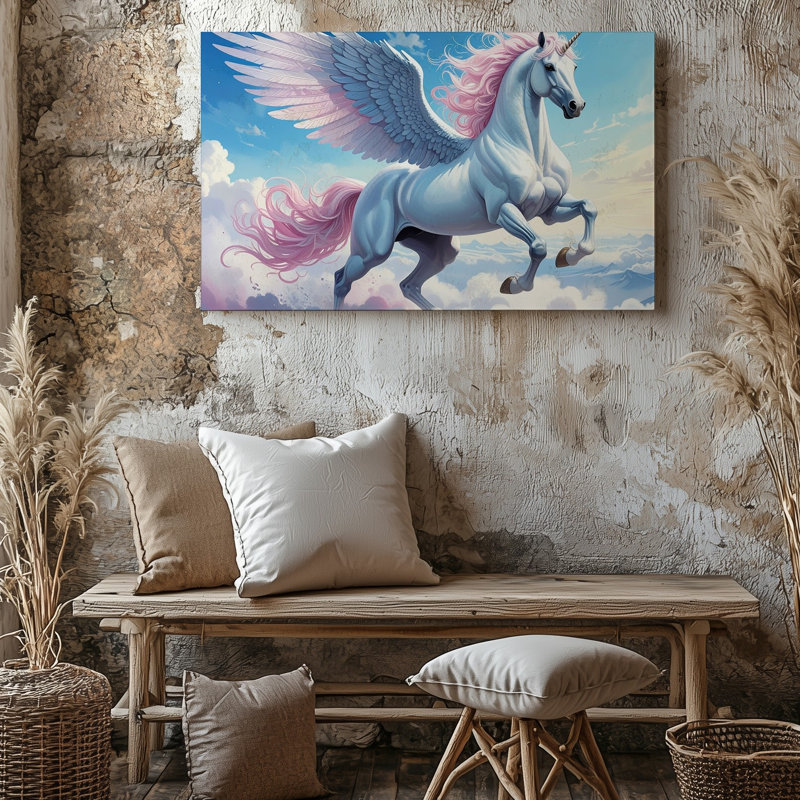 Toile d'art céleste, Pegasus Canvasmajestic, H 9 po x l 12 po