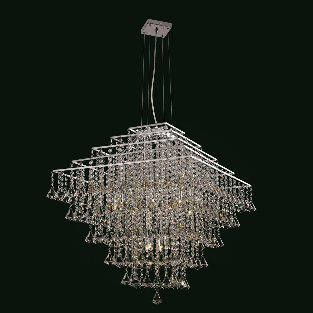12 - Light Crystal Chandelier
