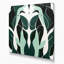 Art abstrait abstrait sur toile vert-1711951449