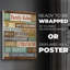 Family Rules - Impression sur toile seulement - NON-CADRE-1750112891