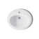 Pennington Ceramic Oval Drop-In Bathroom Sink with Overflow