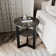 2-Tier Small Side End Table with Metal Frame
