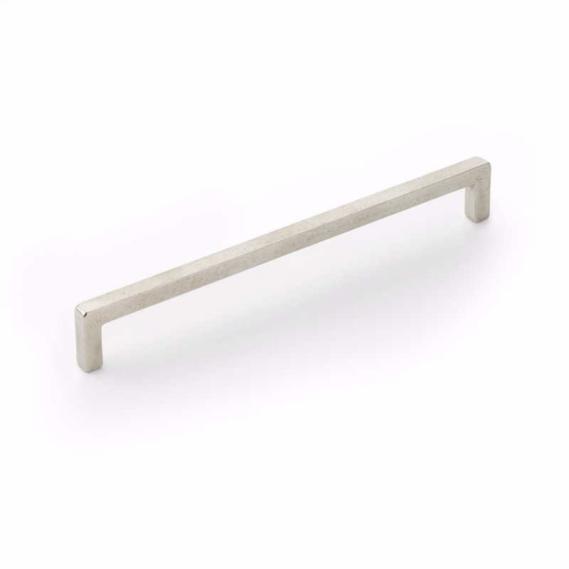 Vinci Pull, 10", Polished White Bronze