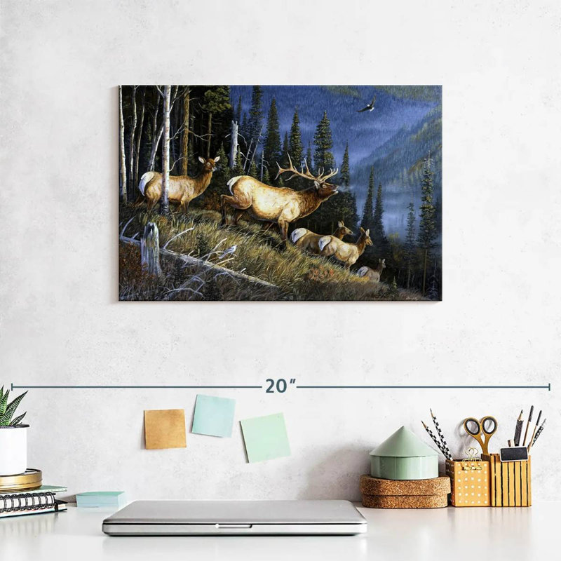 Brampt Eagle Mountain Fauna, 8" H x 12" W