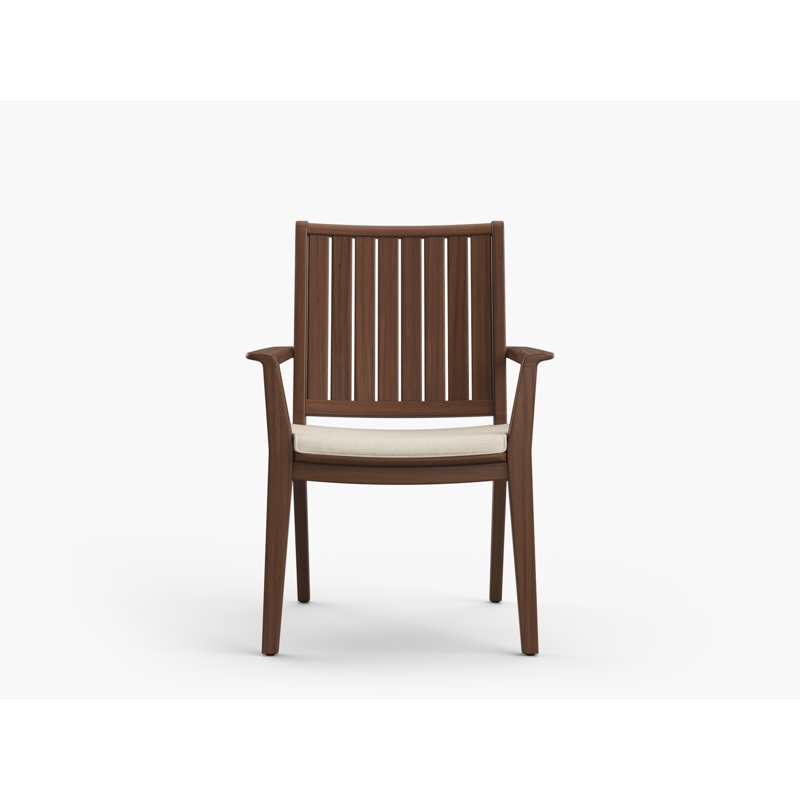 Sky Outdoor Dining Armchair, Premier Flax
