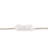 17" Mercury Glass Table Lamp Gold, On/Off Switch 60" Clear Cord