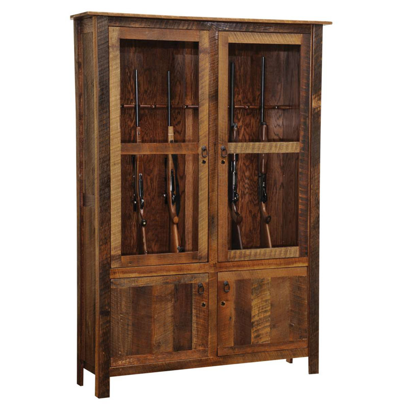 Armoire à fusil Barnwood