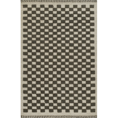 Azle Wool Checkered Indoor Rug