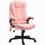 Fauteuil de bureau vibrant à haut dossier, fauteuil de bureau de direction avec chaleur, pour la maison et le bureau