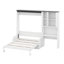 Lit escamotable multifonctionnel avec canapé, bureau et armoire de rangement-118035030