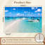 Papier peint adhésif auto-adhésif moderne pour la chambre à coucher avec plage de sable tropicale L 100 po x l 144 po Peel and Stick
