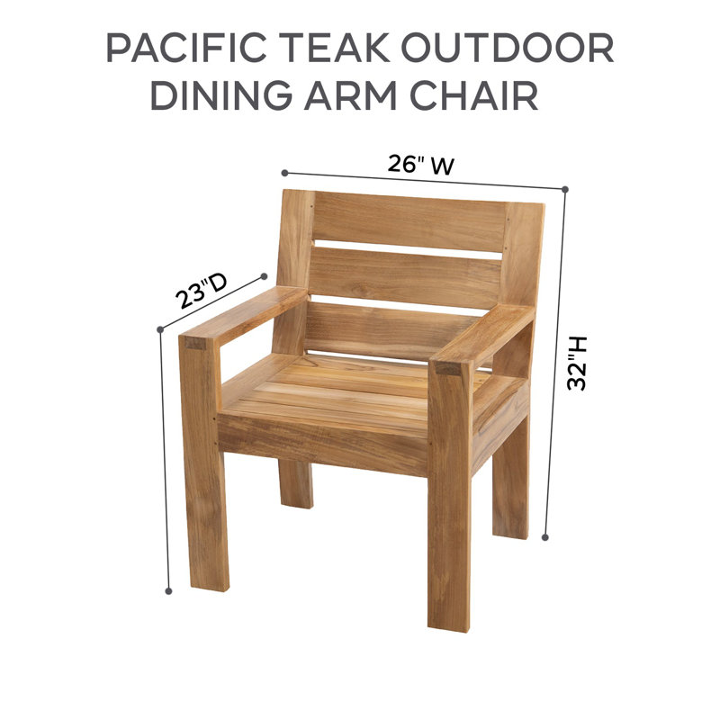 Pacific 7 - Piece Dining Set, Coal, 30.5" H x 60" L x 60" W