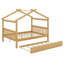 Lit en bois avec couchette-381132854
