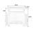 Outdoor Wicker Bar Cart(Only Including Table)