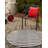 Outdoor Glimmer Area Rug Gray Color-1522688821