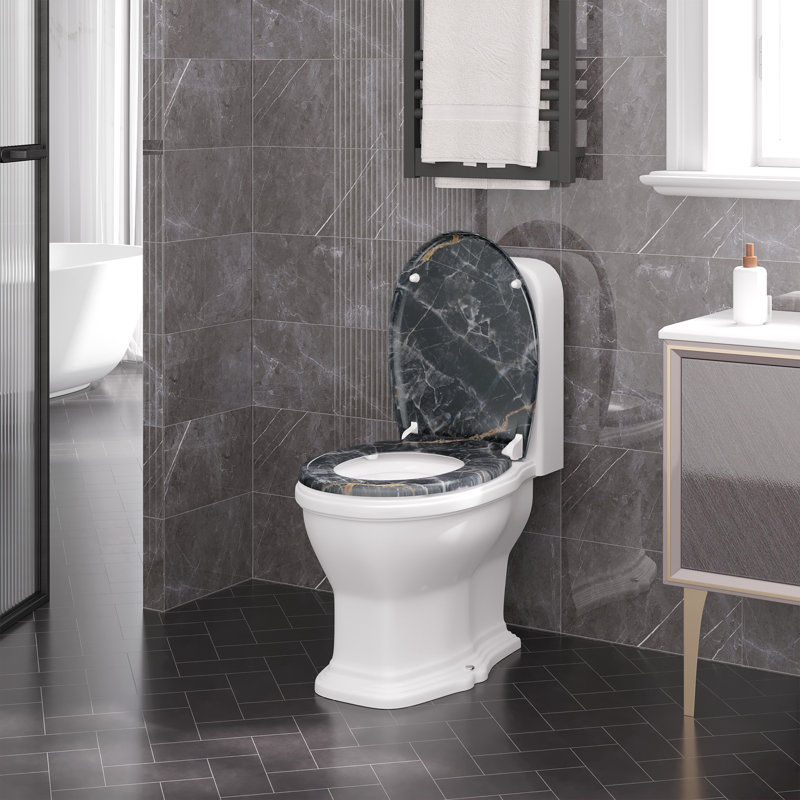 Promfret Soft Close Round Standard Toilet Seat