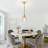 1-Light 7.87"W Glass Pendant, Adjustable Cord For Kitchen Island, Over Sink-1033572290