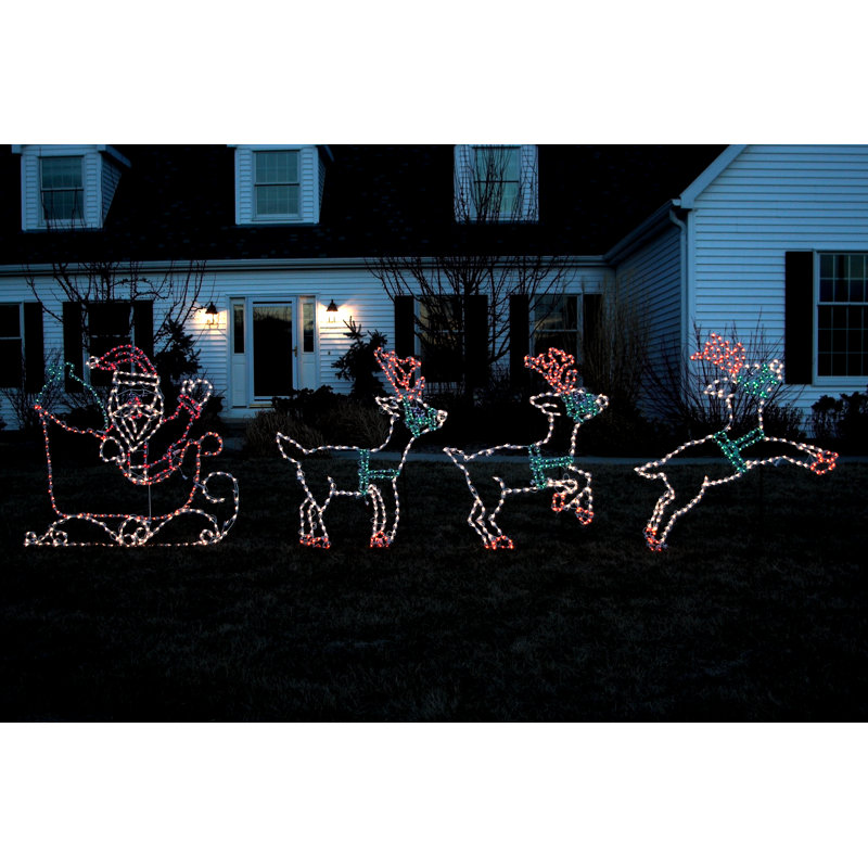 LED Lighted Window Décor