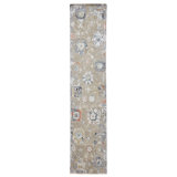 Heritage Bloom Handmade Wool Floral and Oriental Area Rug