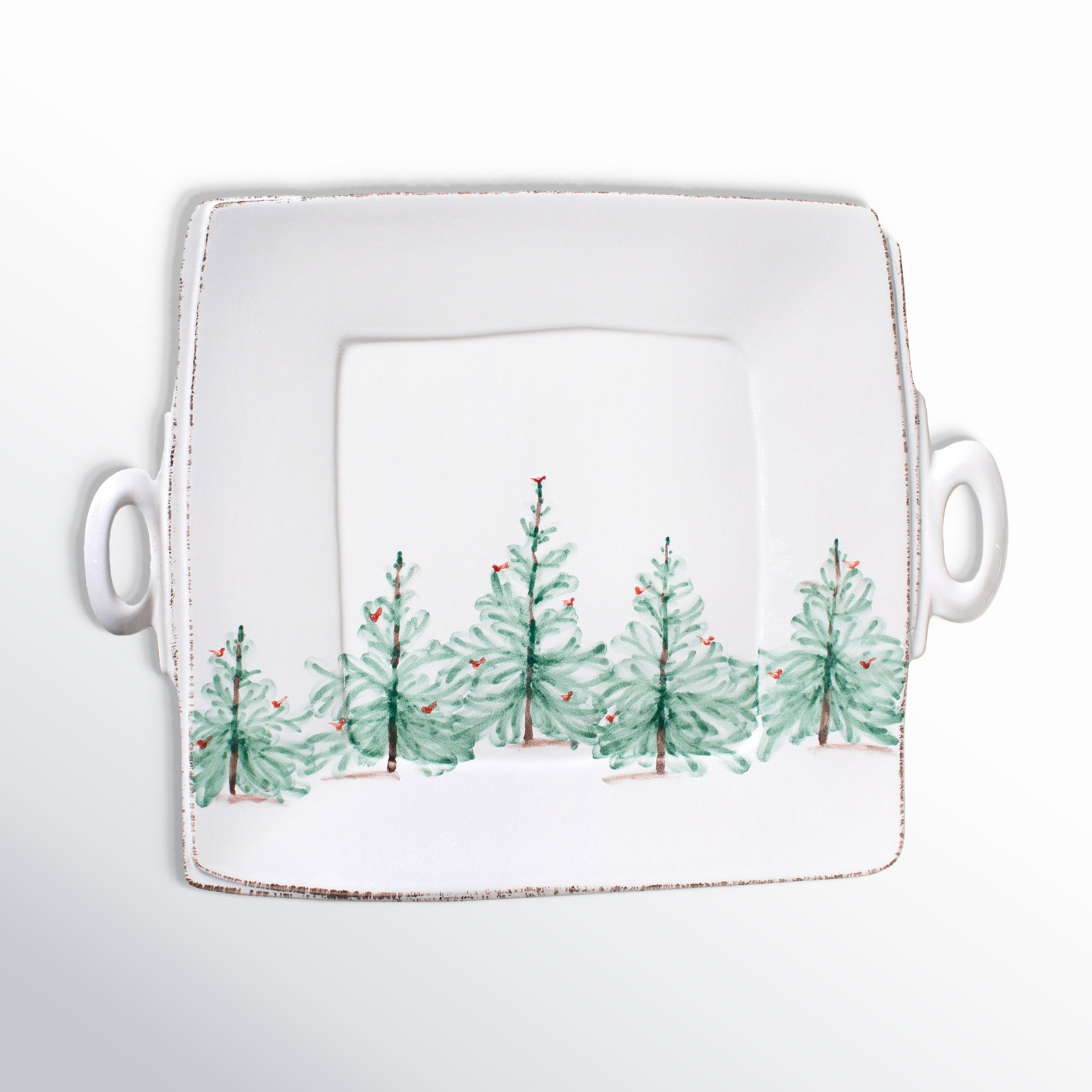 Lastra Holiday Square Platter