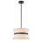 2-light Mordern Fabric Drum Chandelier -1859261828
