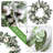 Ishaac Faux Silk and Cotton 24 " Wreath