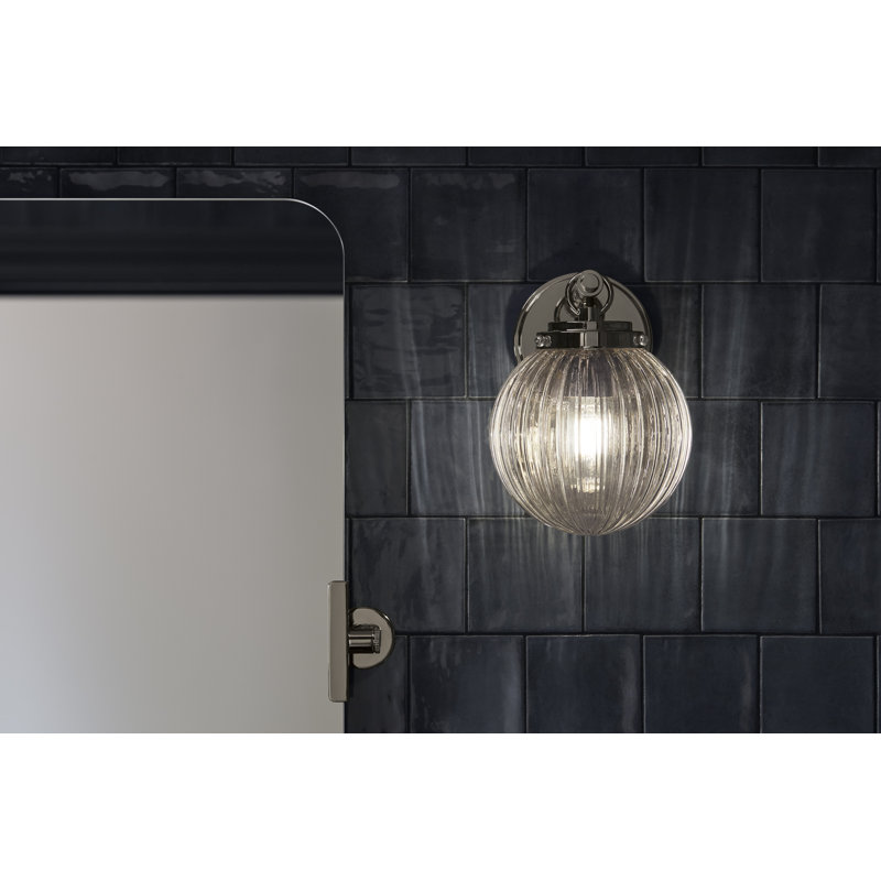 Embra By Studio McGee One-Light Sconce, Polished Chrome