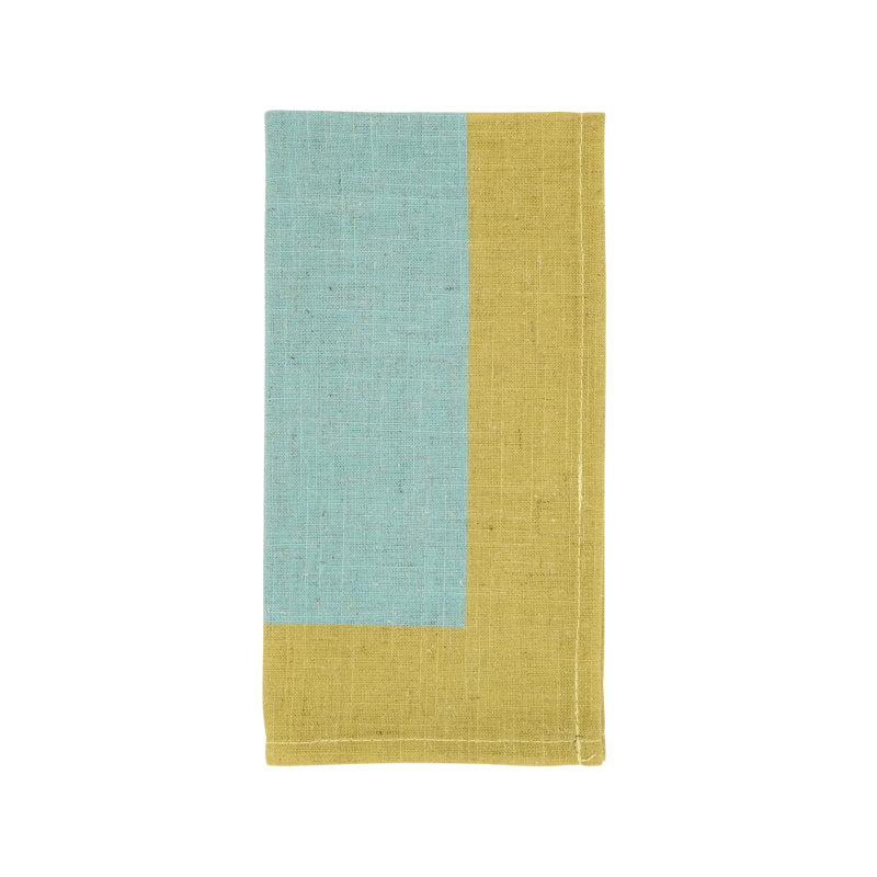 85% Polyester - 15% Linen No Pattern Rectangle Napkin
