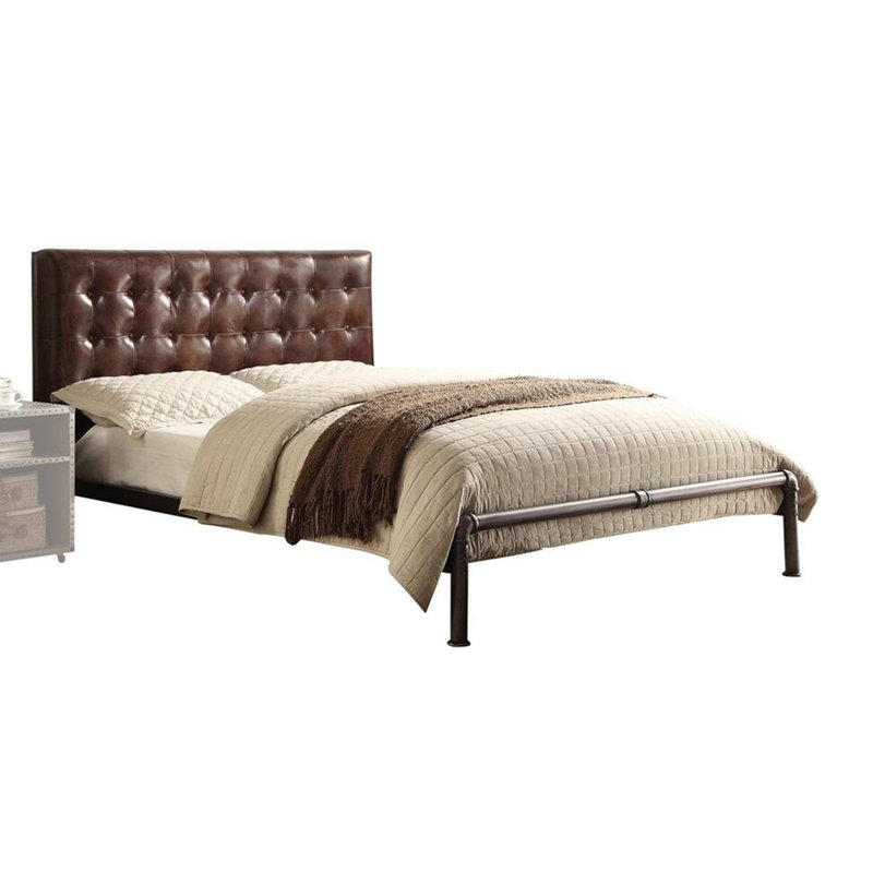 Grand lit plateforme Tuffeté brinda