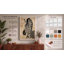 Zebra Study Japandi - Wrapped Canvas-1090158195-1090158196