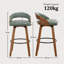 Swivel Upholstered Bar Stool-49946307-49946308