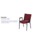 Chaise empilable robuste avec accoudoirs Aliya-727151116