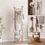 18.9 " Solid Wood Clothing Rack-1943525192
