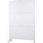 Panneaux de clÃ´ture en mÃ©tal pour intimitÃ©, 193 cm (H) x 122 cm (L) - Pour balcon, pelouse. , Ã‰cran brun-125216549
