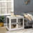 Versatile Dog Crate End Table with Stylish Design for Pet Comfort-1806077097