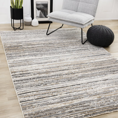 Tapis d'intérieur gris Latiana